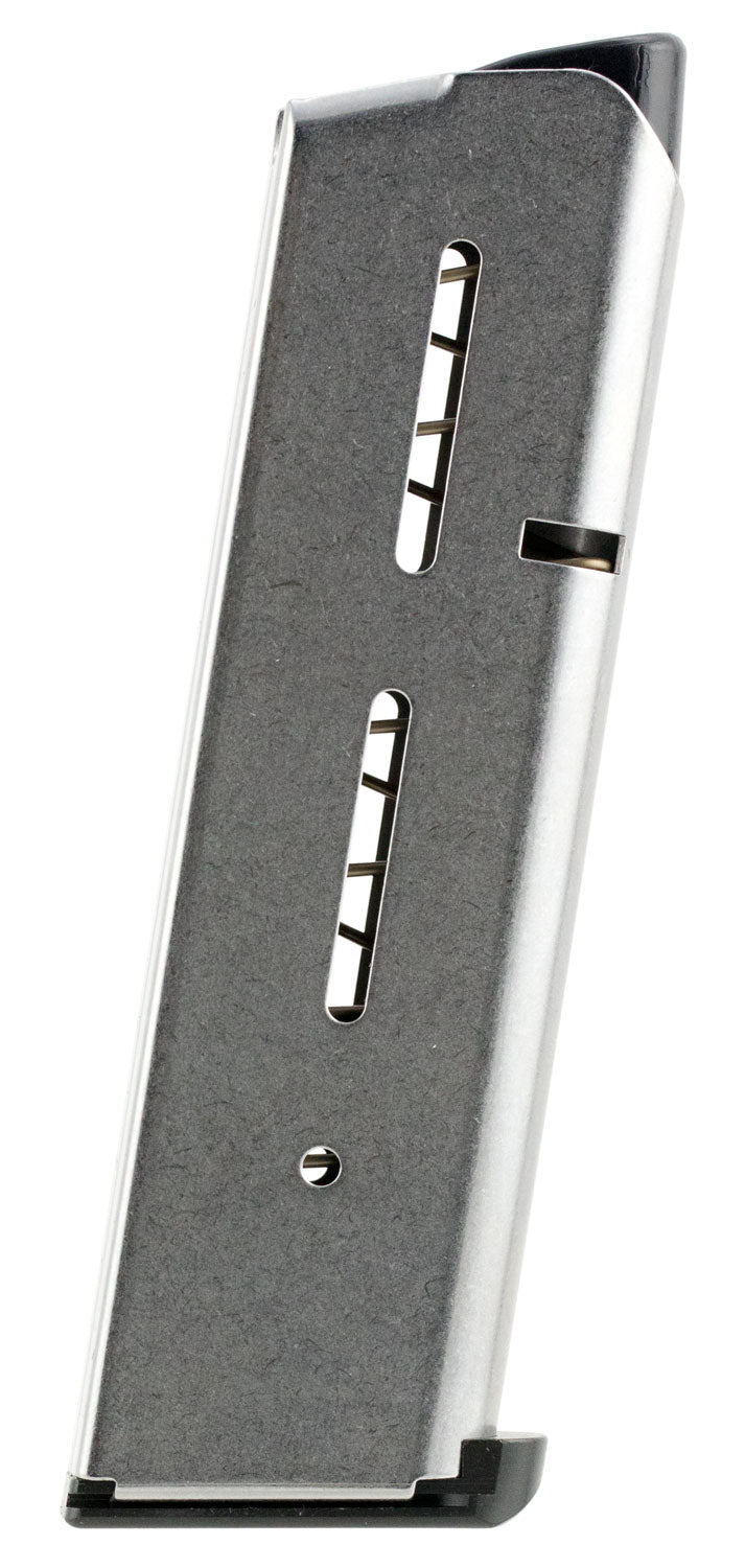 Wilson Combat 47DC .45 ACP 8rd 1911 Government Stainless Steel Magazine Lo-Profile Baseplate