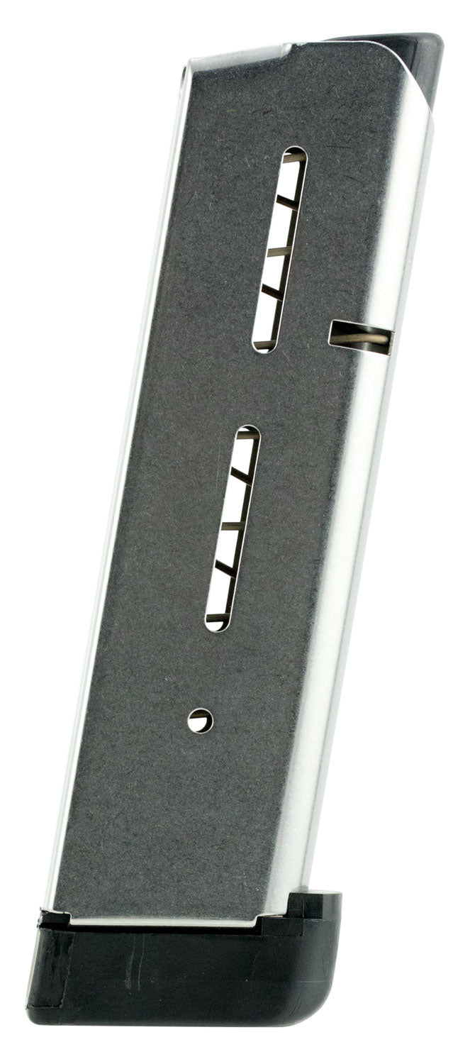 Wilson Combat 47DE Stainless Steel 8rd .45 ACP 1911 Government Extended Floorplate Magazine