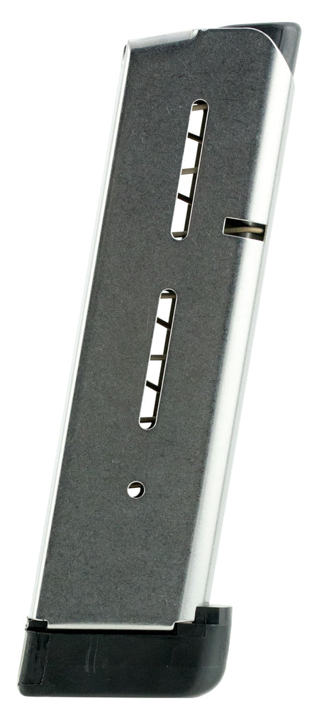 Wilson Combat 47DE Stainless Steel 8rd .45 ACP 1911 Government Extended Floorplate Magazine