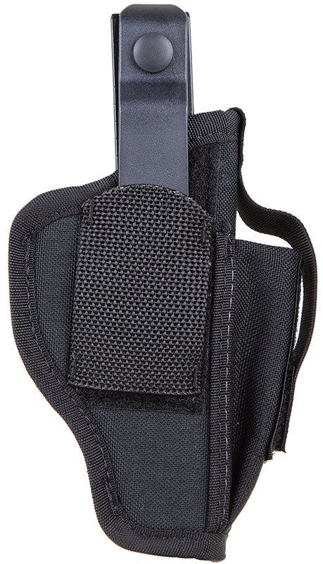Blackhawk Multi-Use Size 01 Ambidextrous Holster Black Nylon Belt Clip Medium Semi-Auto 3-4" Barrel