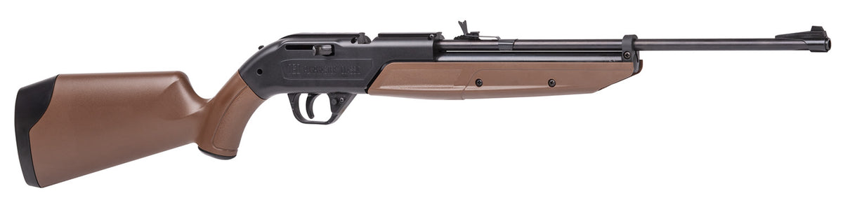 Crosman Pumpmaster 760B .177 Cal Pump Air Rifle Brown Synthetic Stock Black
