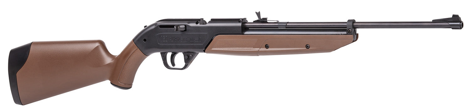 Crosman Pumpmaster 760B .177 Cal Pump Air Rifle Brown Synthetic Stock Black