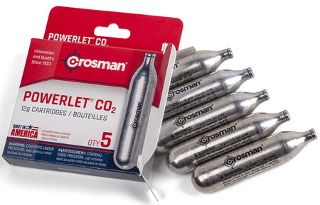 Crosman 231B Powerlet 12g CO2 Cartridges 5 Pack