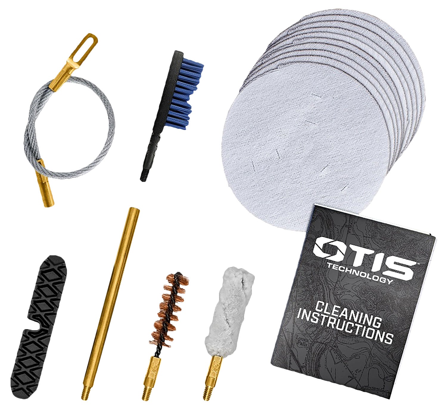 Otis Patriot Cleaning Kit for 9mm Pistols with Memory-Flex Cable