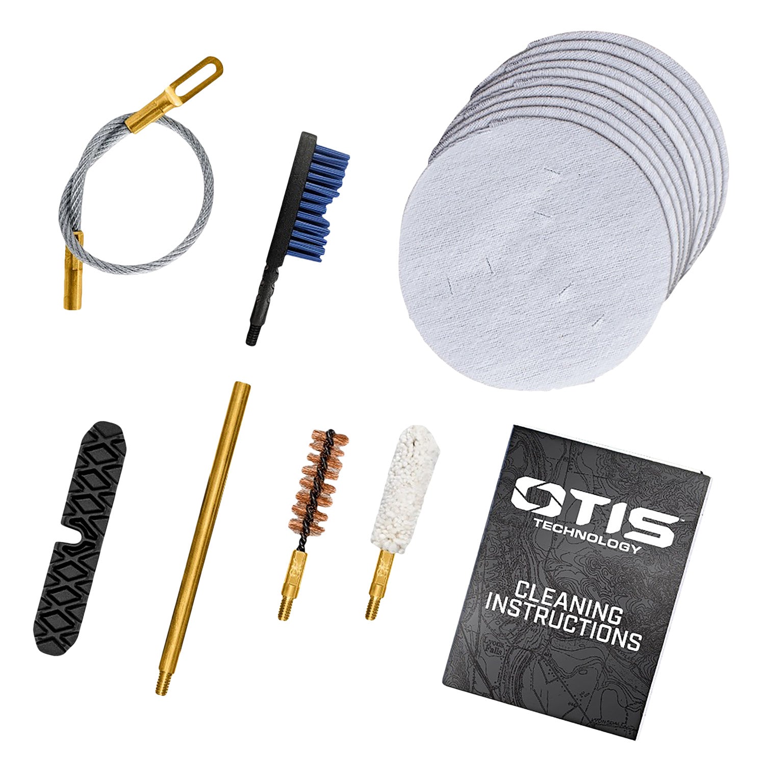 Otis Patriot Cleaning Kit for .45 Cal Pistols with Memory-Flex Cable