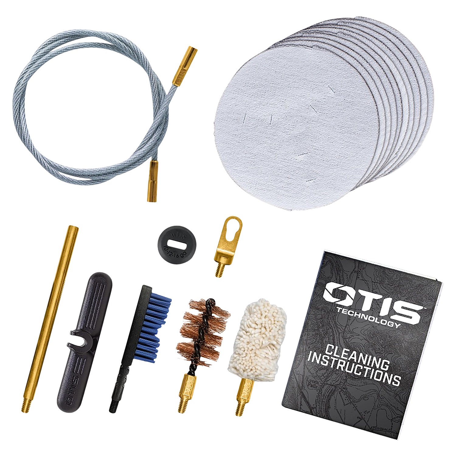 Otis Patriot Shotgun Cleaning Kit for 12 and 10 Gauge with Memory-Flex Cable