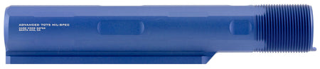 Strike Industries AR-15 AR-10 Advanced Receiver Extension 7-Position Mil-Spec Blue Aluminum