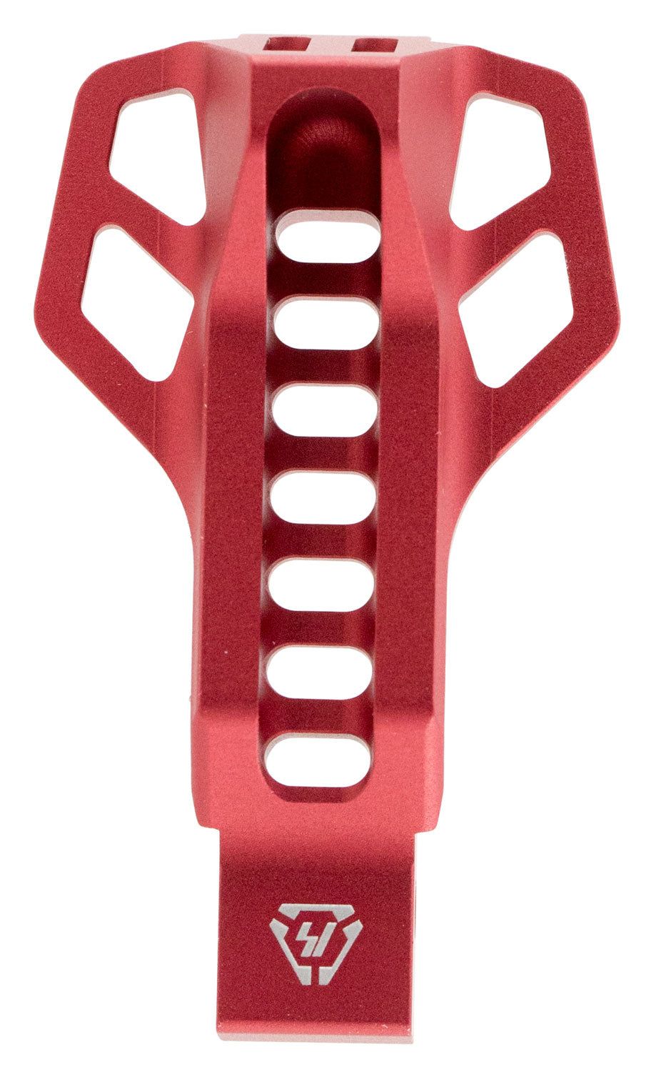 Strike Industries Cobra AR Trigger Guard with Safety Hood - Red Aluminum
