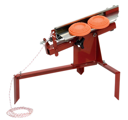 Trius Birdshooter II 10220 Red Manual Clay Target Thrower Foot/Tire Mount Single