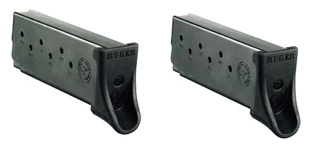 Ruger 90642 9mm Luger 7rd Blued Steel Magazine for LC9/LC9s/EC9s 2 Per Pack