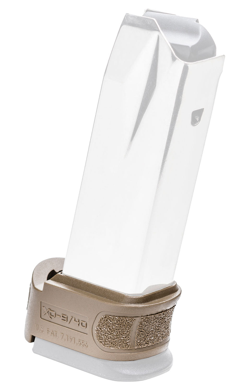 Springfield Armory XDG5003FDE Flat Dark Earth Polymer Magazine Sleeve for XD Mod.2 9mm/40 S&W