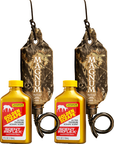 WRC Golden Scrape Deer Attractant and Dripper Combo 2 Pack