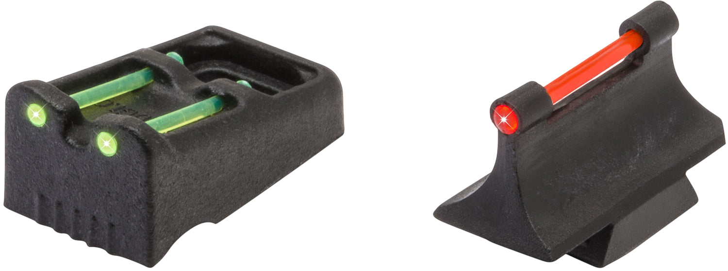 TruGlo TG961R Remington Slug Gun Fiber-Optic Sight Set Red Front Sight Green Rear Sight