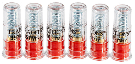 Traditions Handgun Snap Caps .357 Magnum Plastic/Brass Base 6pk ASC357
