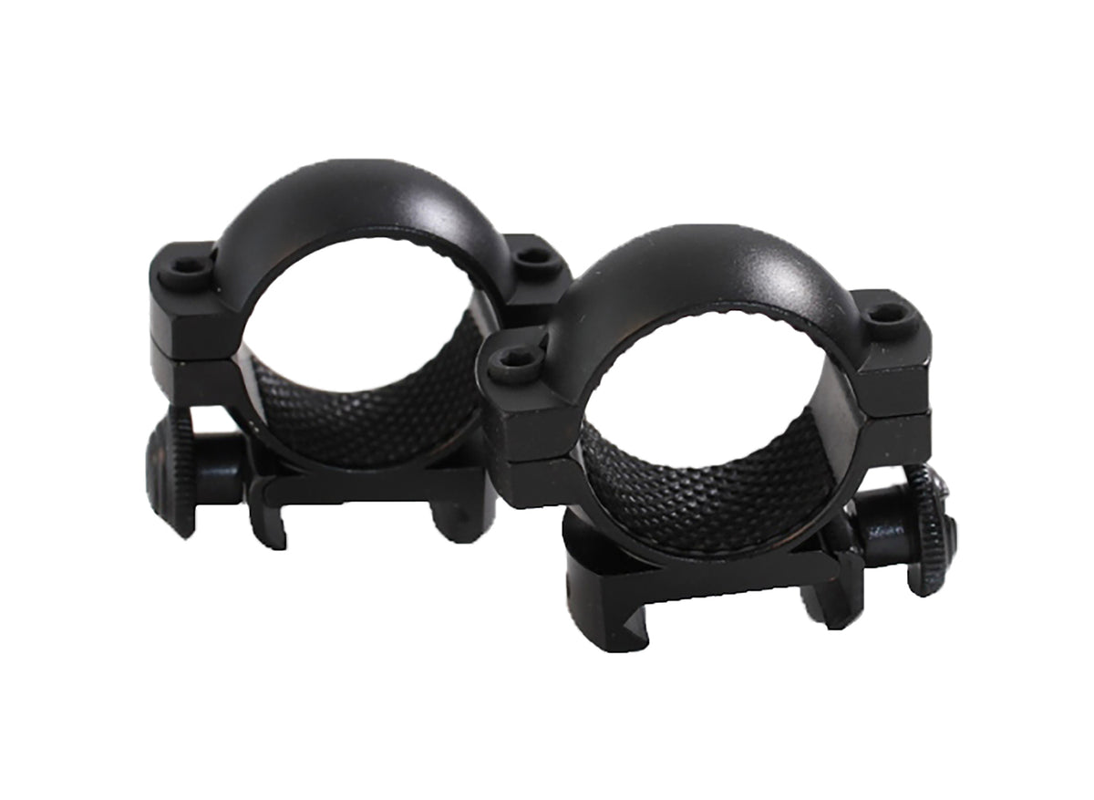 Traditions A791DS Matte Black 1-Inch Medium Scope Rings Weaver Style Base