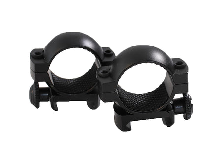 Traditions A791DS Matte Black 1-Inch Medium Scope Rings Weaver Style Base