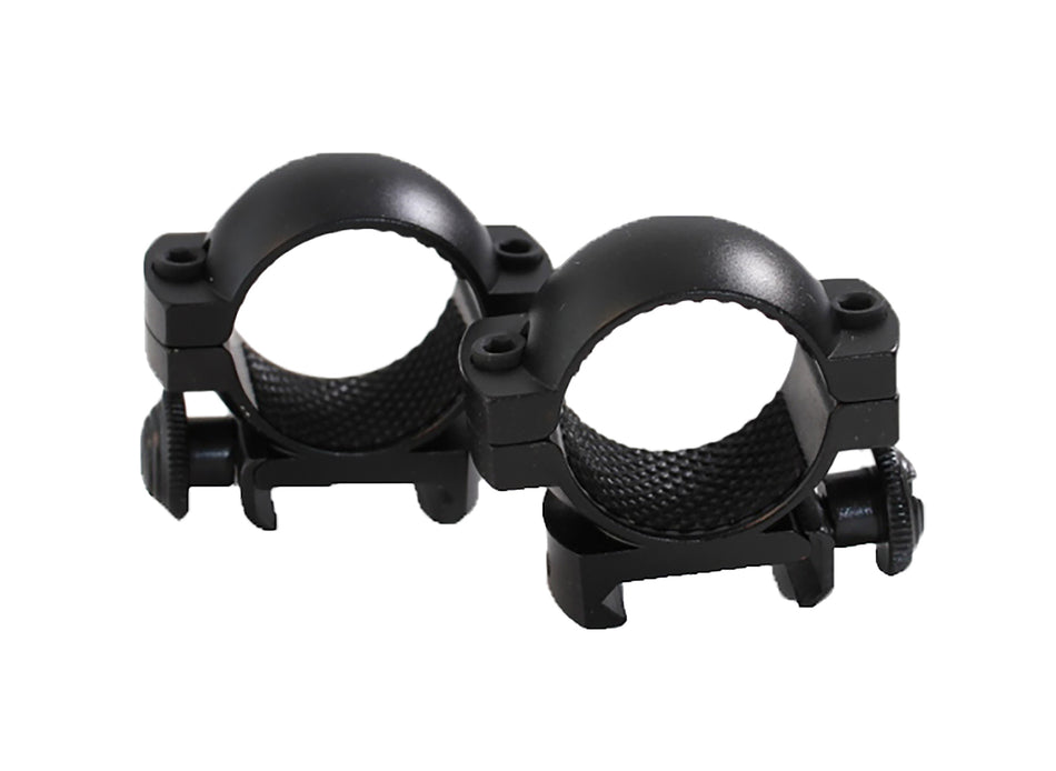 Traditions A791DS Matte Black 1-Inch Medium Scope Rings Weaver Style Base