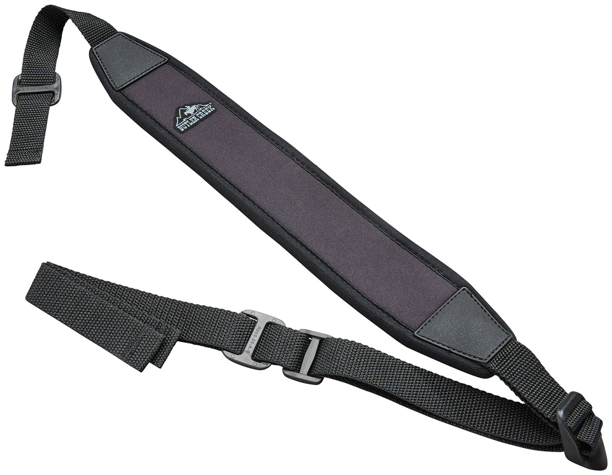 Butler Creek 80073 Easy Rider Adjustable Rifle Sling Black Neoprene Sharkskin 48" OAL