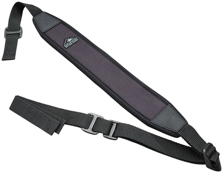 Butler Creek 80073 Easy Rider Adjustable Rifle Sling Black Neoprene Sharkskin 48" OAL