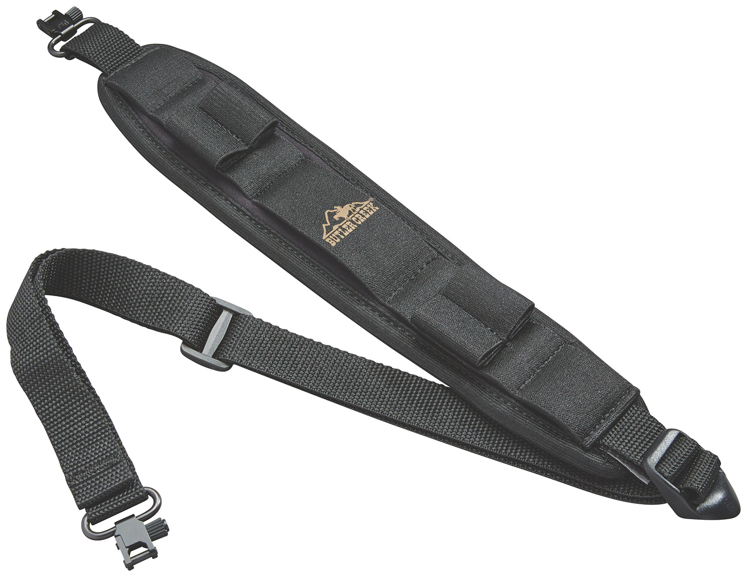 Butler Creek 81033 Alaskan Magnum Black Neoprene Comfort Stretch Adjustable Rifle Sling