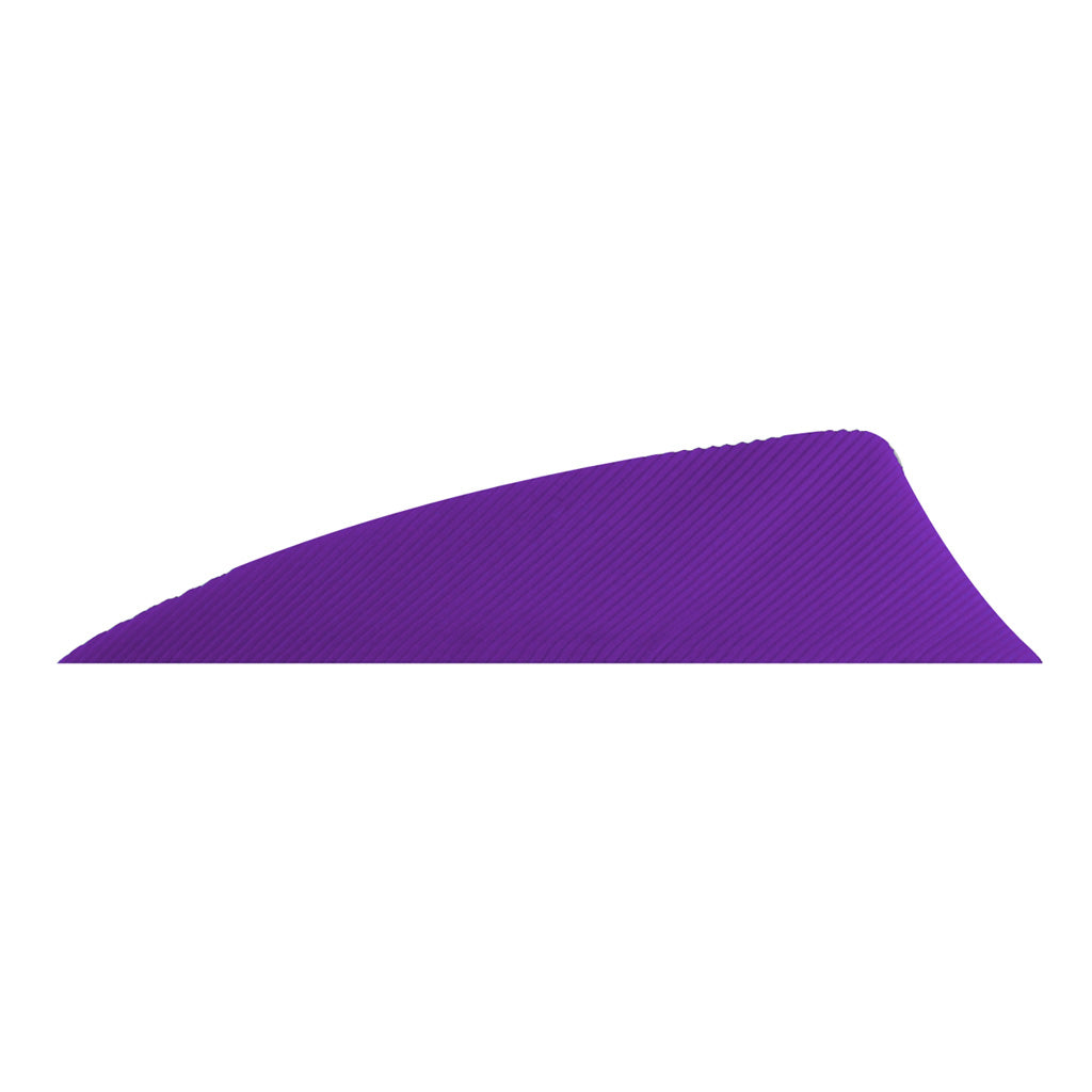 Gateway Rayzr Purple Fletching Feathers 2 in. RW 50-Pack