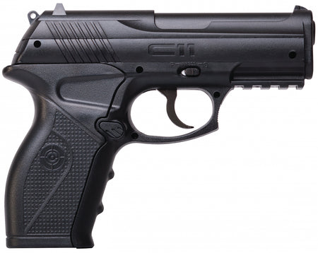 Crosman C11 .177 Cal CO2 BB Pistol 18+1 Removable Magazine Front Rail