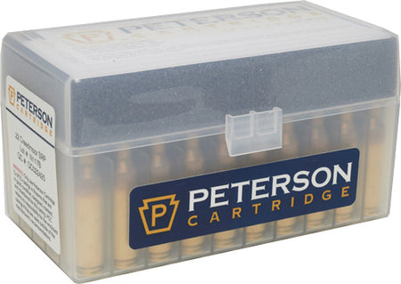 Peterson 22CM SRP Unprimed Reloading Brass Cases 50ct