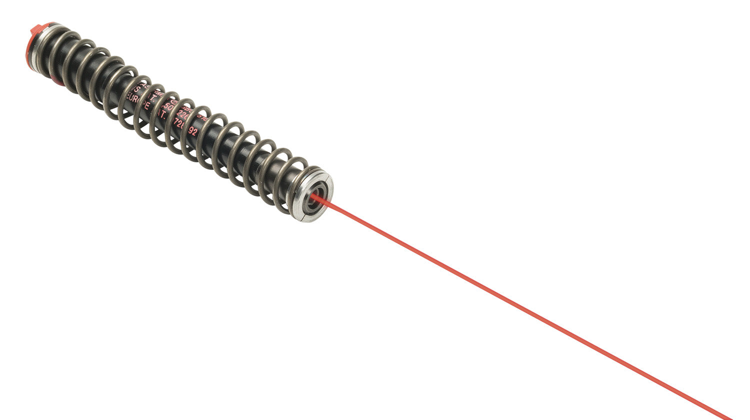 LaserMax LMS1131P Glock 19/23/32/38 Gen 1-3 Red Guide Rod Laser System Black