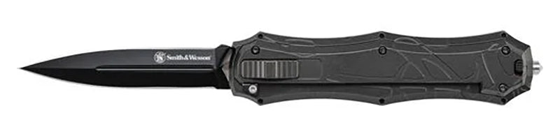 Smith & Wesson OTF Assisted Opening Finger Actuator Black Blade