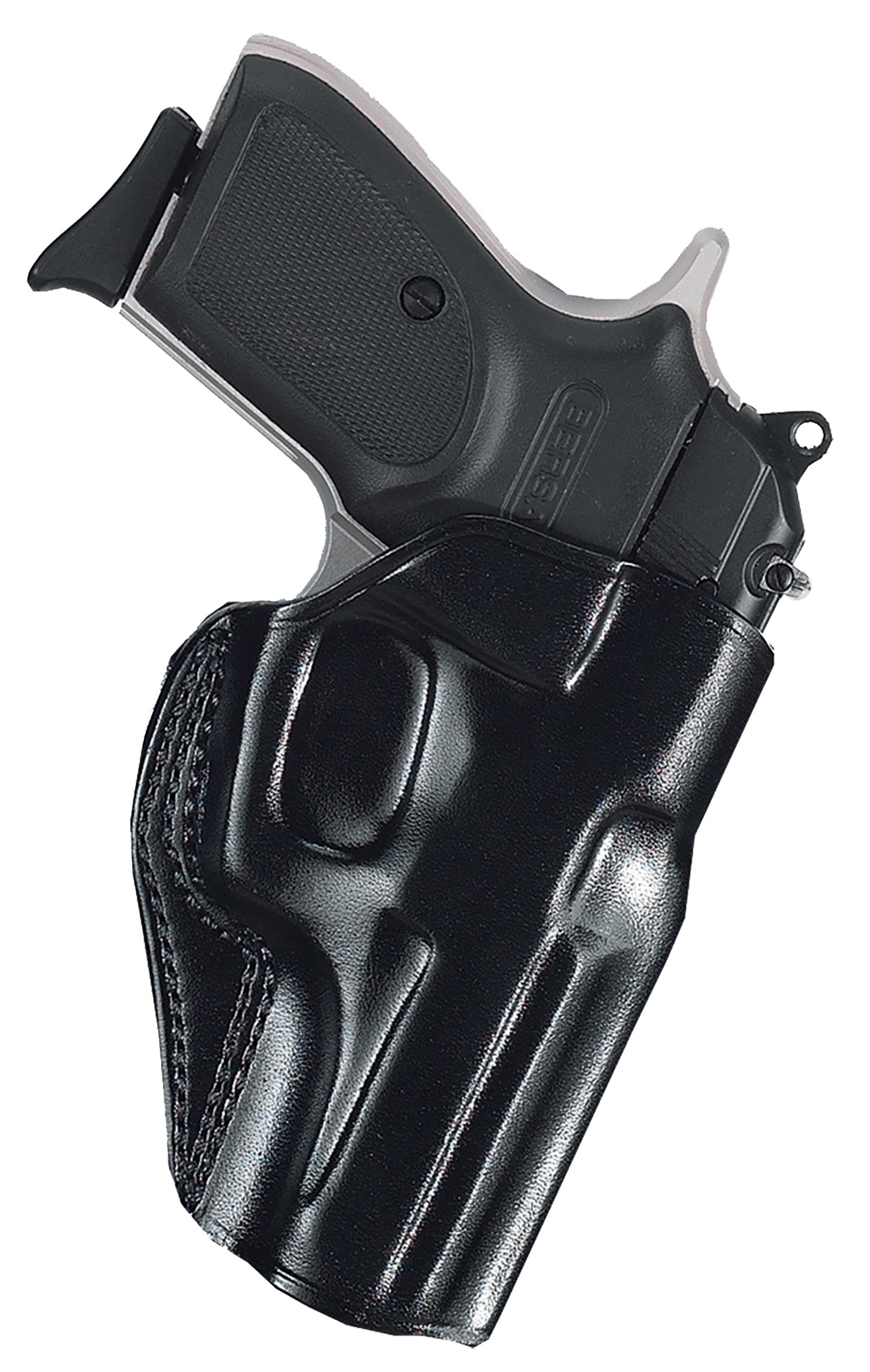 Galco SG456B Stinger Black Saddle Leather OWB Holster, Belt Loop Mount, Bersa Thunder, Right-Hand