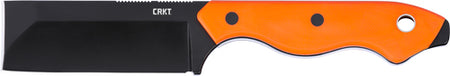 CRKT RAZEL COMPACT 2.32" D2 VEFF SERRATIONS ORANGE W/SHTH