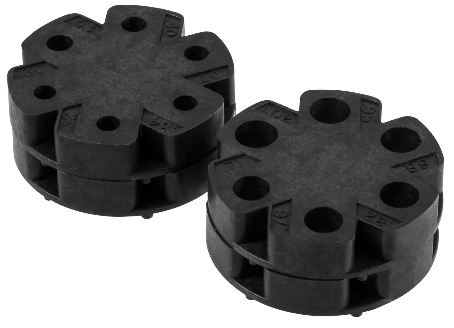 Lee Precision 90195 Double Disk Kit for Powder Measure Includes Disks Screws and Risers