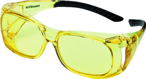 Champion Over Specs Amber Lens Ballistic Resistance Shooting Glasses