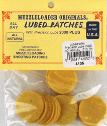 M-Loader Wonder Patches 40-49 Caliber .010 Muzzleloader 100 Pack