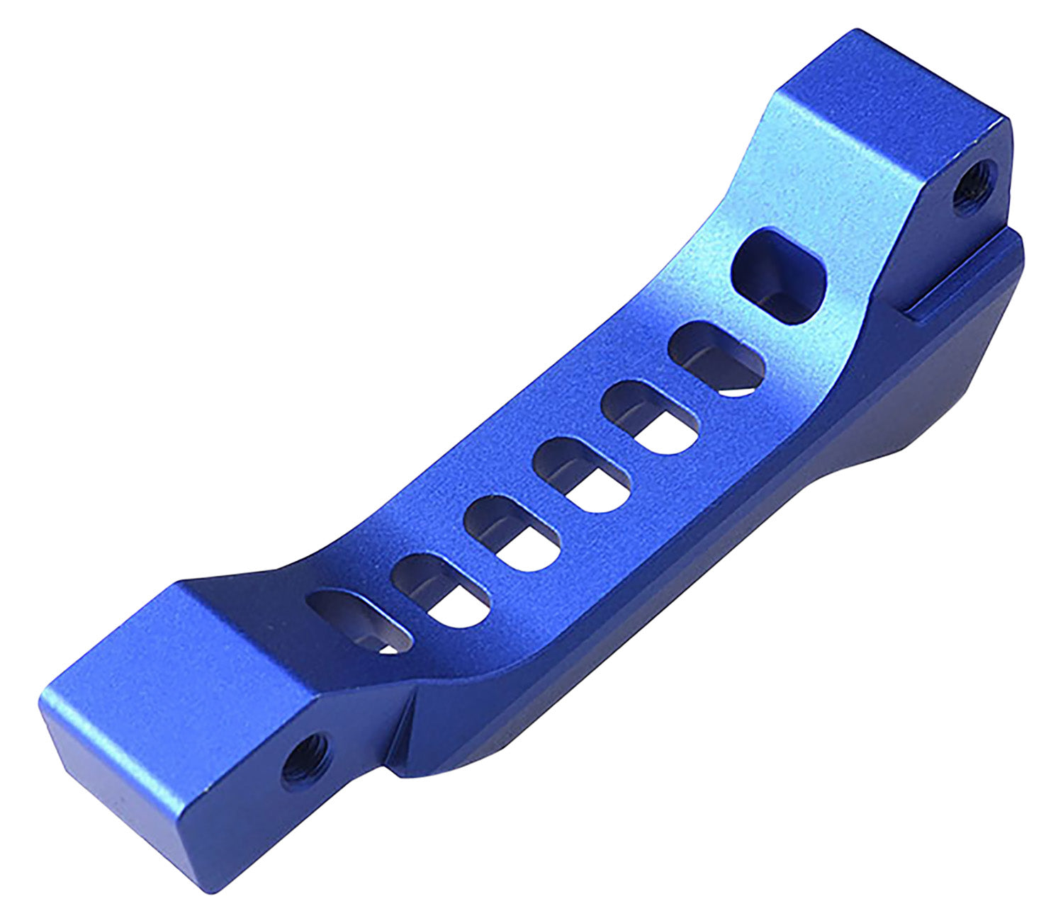 Strike Industries Fang AR Trigger Guard with Magazine Guide - Blue Aluminum