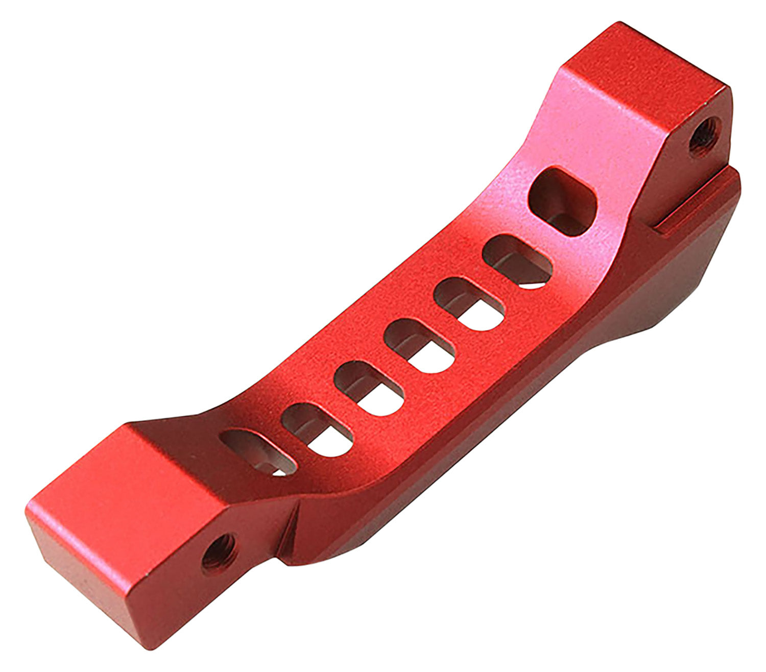 Strike Industries Fang AR Trigger Guard with Magazine Guide - Red Aluminum