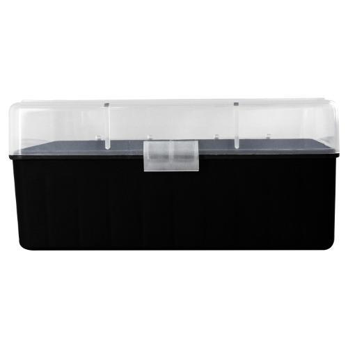 Berry's Mfg 413 Ammo Storage Box S&W .500 50 Rounds Clear/Black