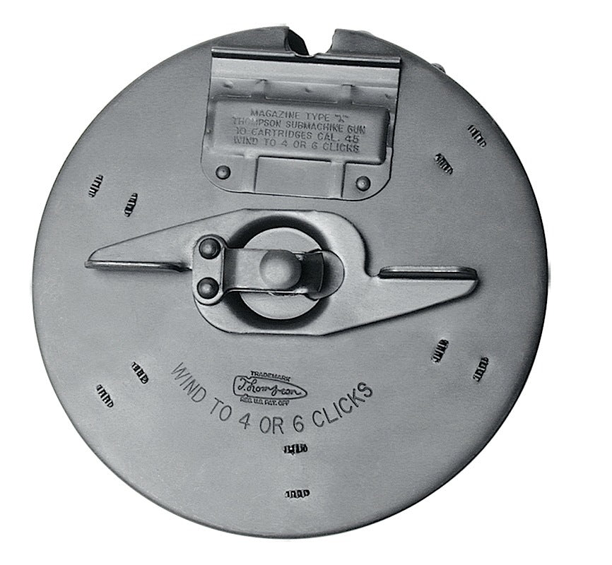 Thompson A1 .45 ACP 10rd Drum Magazine Blued Steel