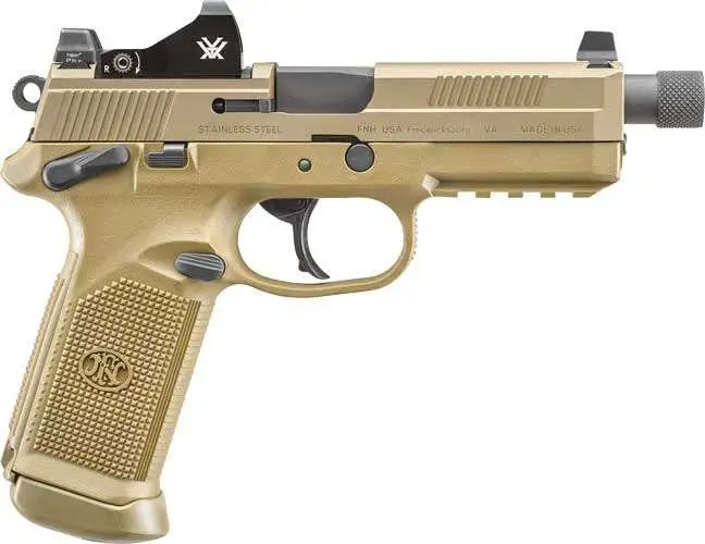 dFN FNX 45 TACTICAL VORTEX VIPER FDE NS 2X15 MAGS