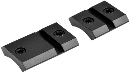 Warne M888875M Maxima Steel Scope Base Matte Black Weatherby Mark V 6 Lug Standard Action