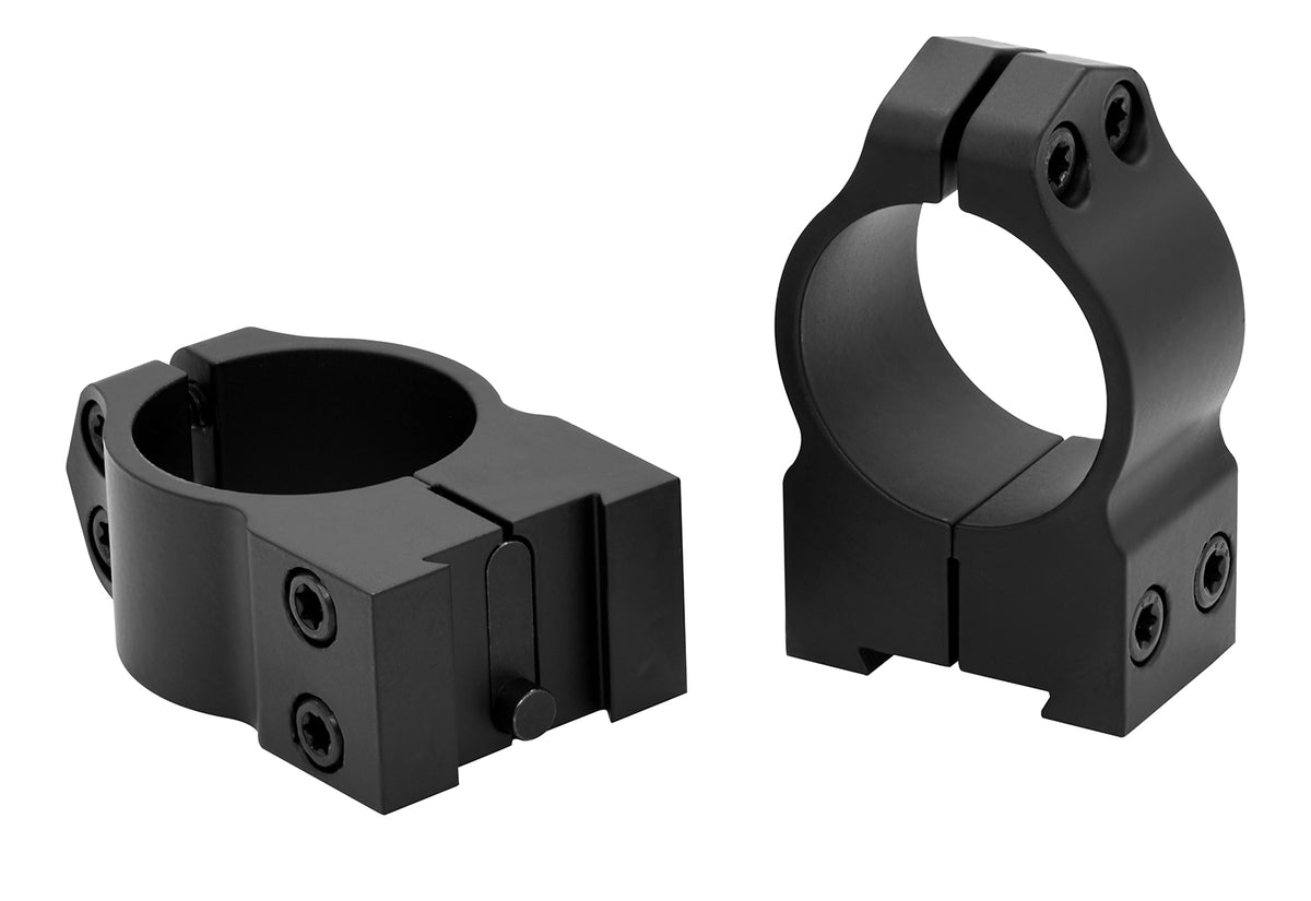 Warne 1TM Tikka Maxima Matte Black Steel 1" Medium Fixed Scope Rings 0 MOA