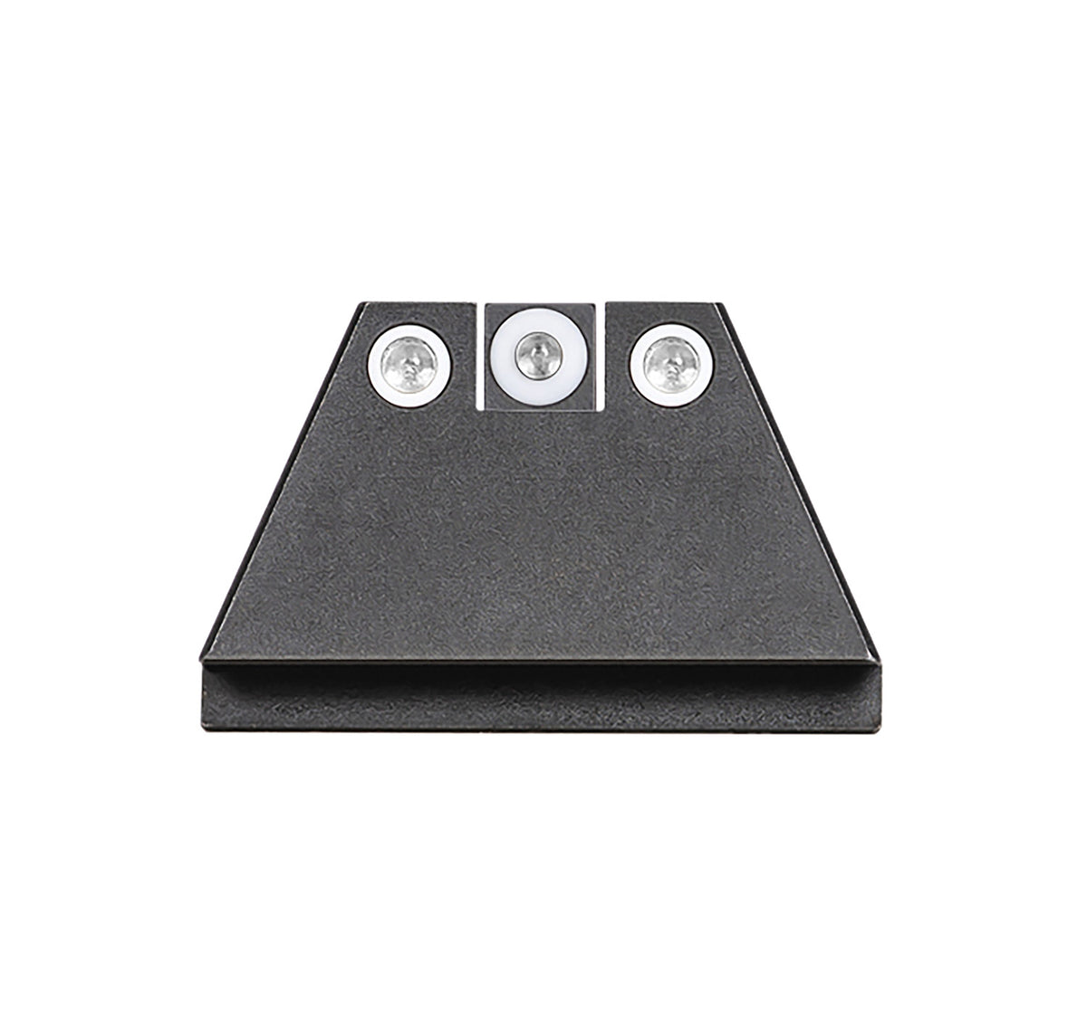 Night Fision Suppressor Height Tritium Sights GLK004003WGW - White Outline Front & White Outline Rear for Glock 17/22