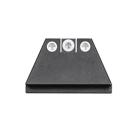 Night Fision Suppressor Height Tritium Sights GLK004003WGW - White Outline Front & White Outline Rear for Glock 17/22
