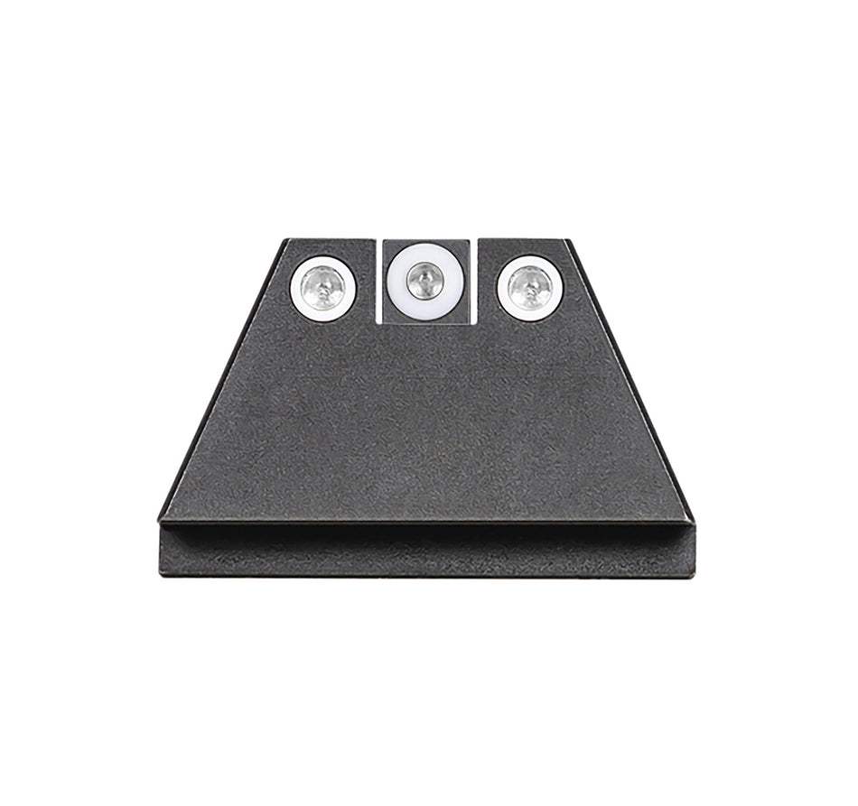 Night Fision Suppressor Height Tritium Sights GLK004003WGW - White Outline Front & White Outline Rear for Glock 17/22