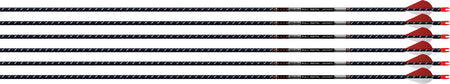 Easton 5MM Full Metal Jacket 500 Arrows 6-Pack Blazer Vanes