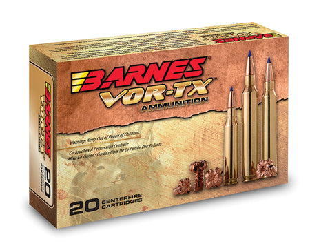 Barnes VOR-TX Tipped TSX Boat Tail 100 Grain .25-06 Remington 3225 fps 716876125104