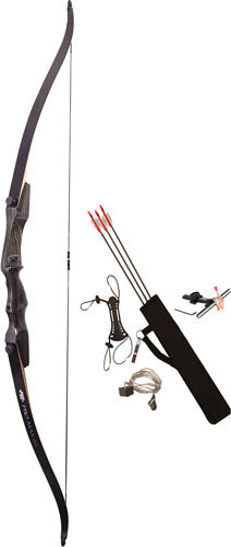 PSE Pro Max 62" 25lb RH Recurve Bow Starter Kit