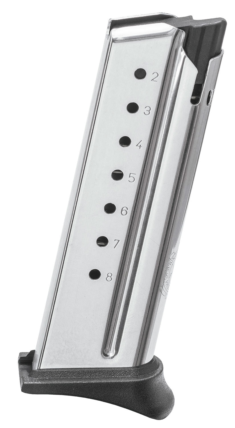 Springfield Armory XDE0908H 8-Round 9mm Luger XD-E Stainless Steel Magazine