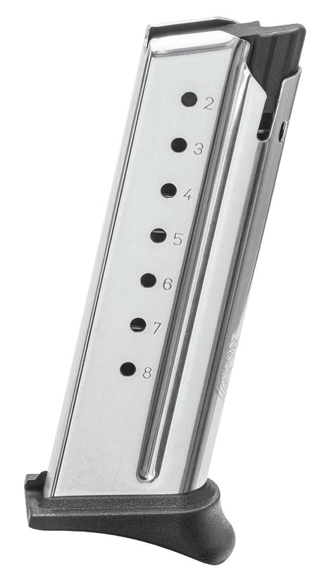 Springfield Armory XDE0908H 8-Round 9mm Luger XD-E Stainless Steel Magazine