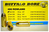 Buffalo Bore Ammunition 35A20 Personal Defense Strictly Business 460 Rowland 185 gr Jacketed Hollow Point  JHP  20 Per Box  12 Cs